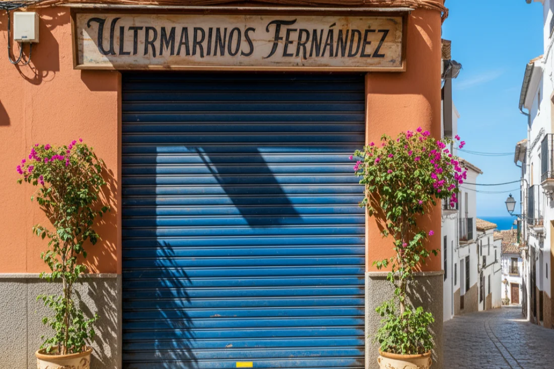 Cierre metálico de comercio en Parets del Vallès
